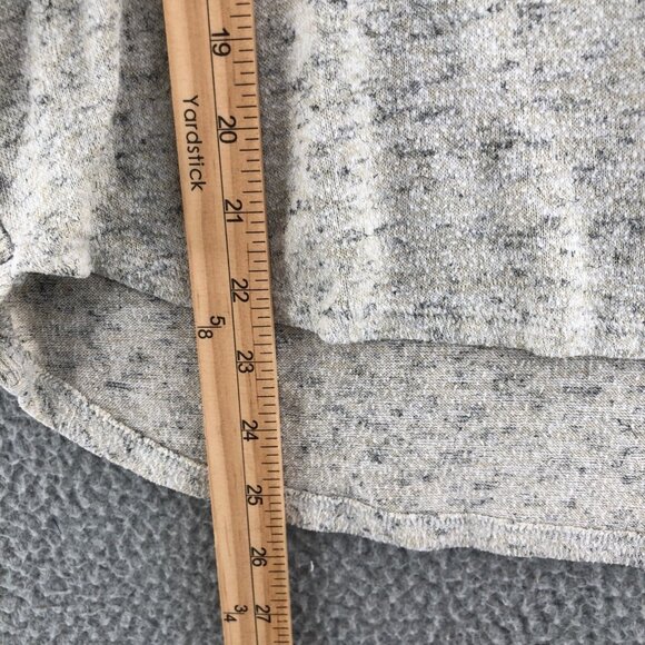 Saturday Sunday Anthropologie Sweater Womens Small Gray Pullover V Neck Lounge - Picture 8 of 9
